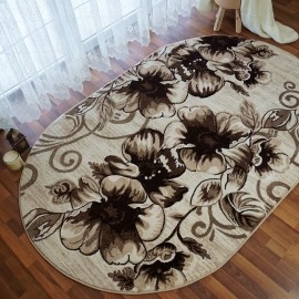 Covor Brown Petal