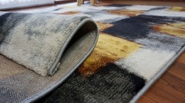 Covor Gray and mustard