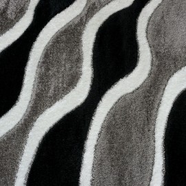 Covor Gray Waves Matase